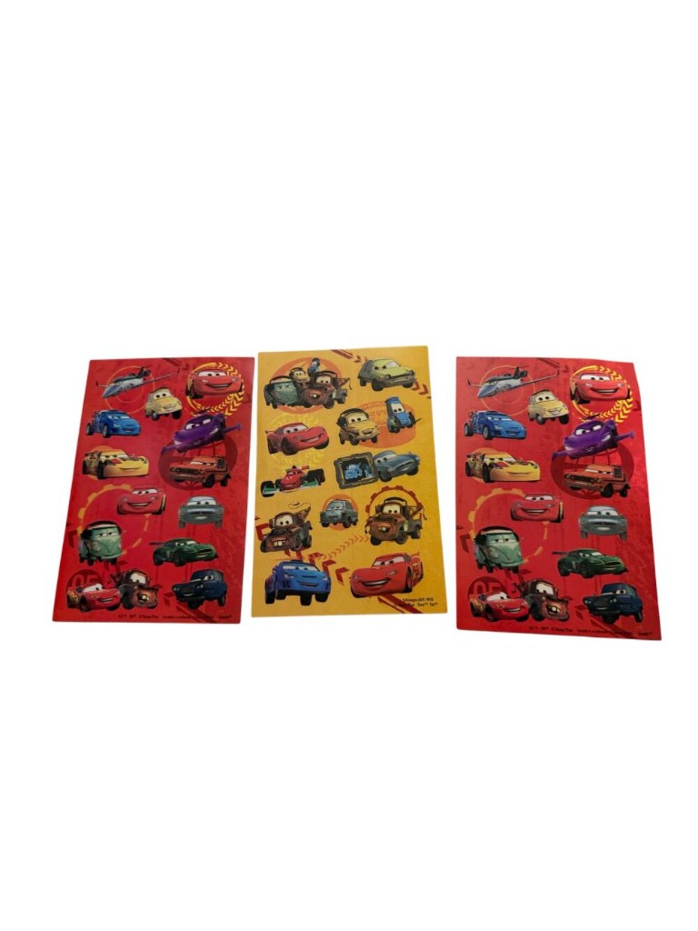 Sponge Bob Squarepants 2002 Clipboard with Set of Pixar Cars Stickers - Picture 5 of 8
